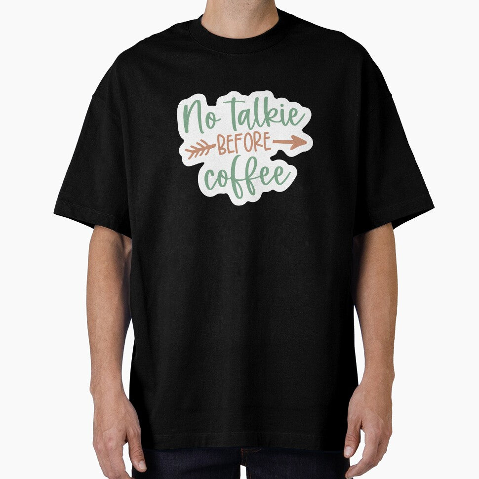 No Talkie Before Coffee by storyboxdesigns
