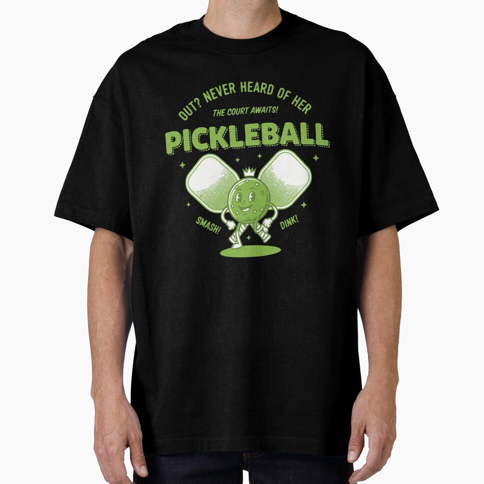 Pickleball Funny Player Pickleball Out Never Heard by LuminOrb
