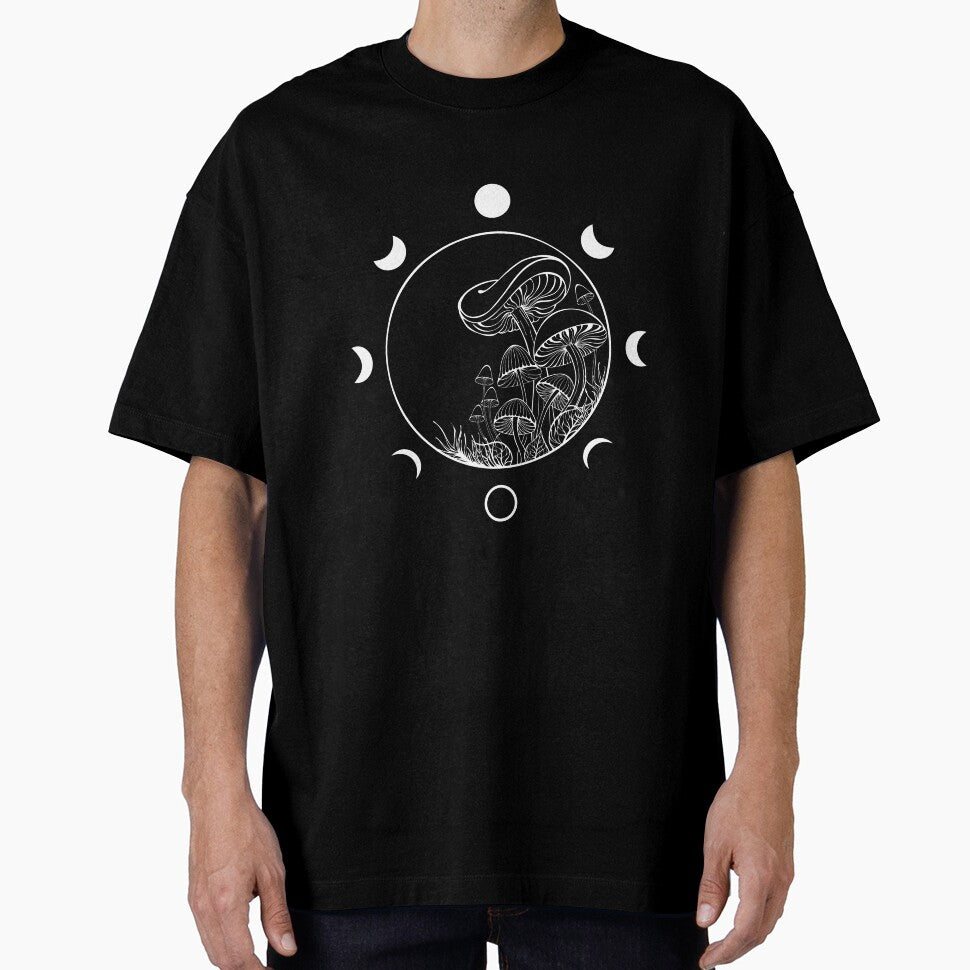 Moon Mushroom Hunting shirt Fungi Mushroom Foraging shirt design by BeeClassyDesign