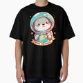 Otter This World Otter Pun Astronaut Space by TomFrontierArt