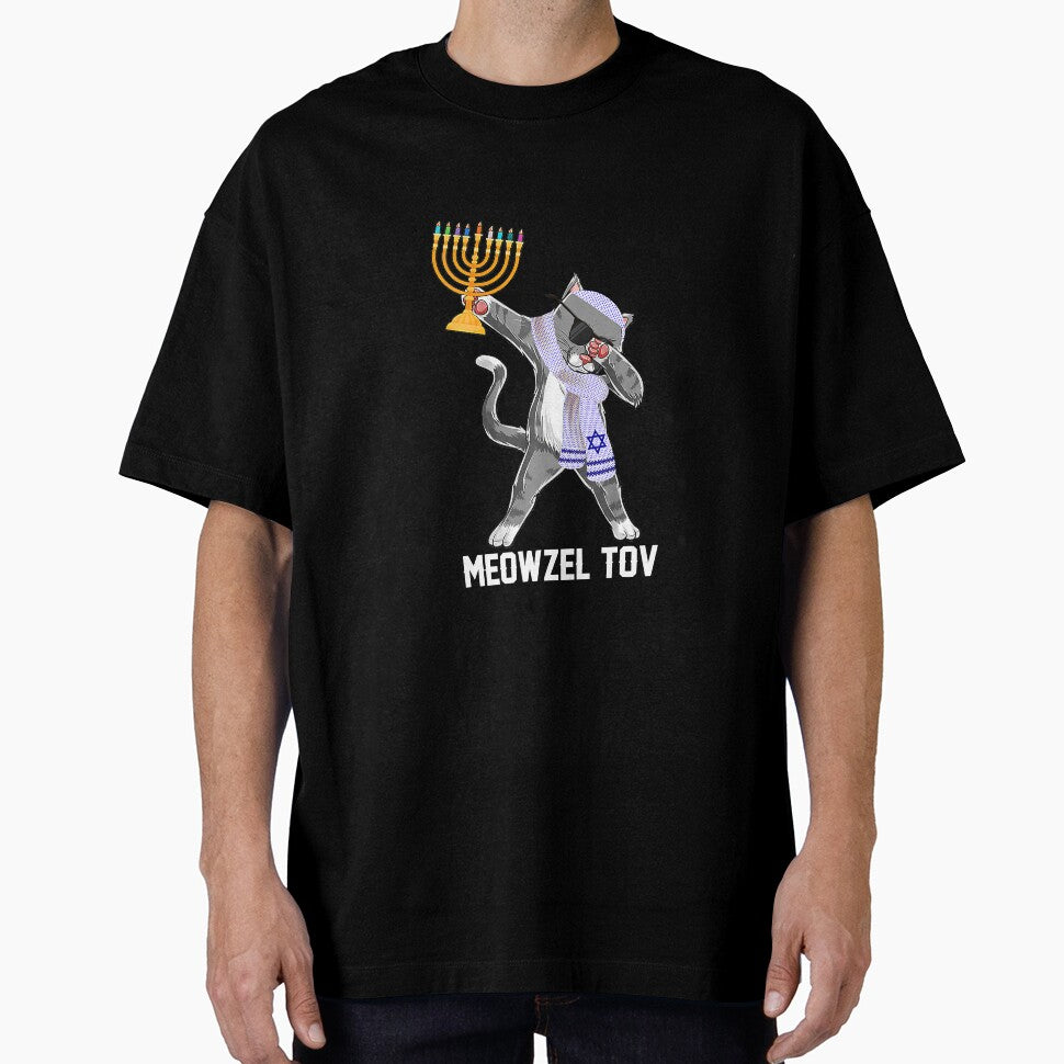 Meowzel Tov Dabbing Cat Chanukah by unassertive19