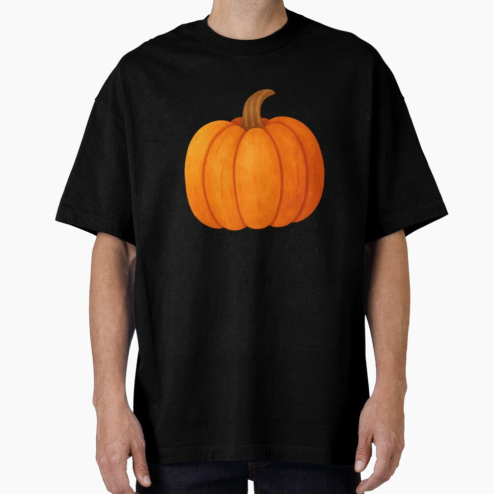Cozy Autumn Pumpkin — Fall Aesthetic Sticker, Mug & More | Warm Orange Watercolor Pumpkin by HealthCoreCommunity