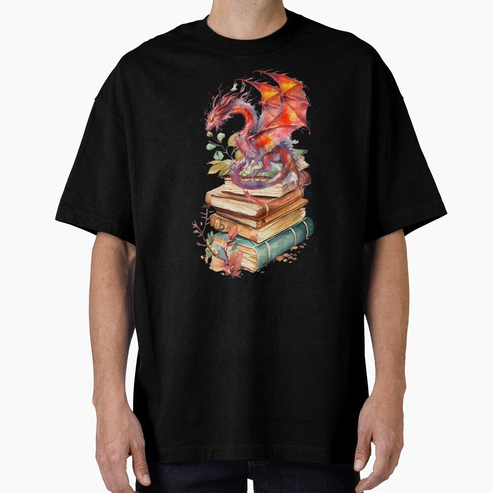 Life is Better with Dragons and Books by Spyshirt