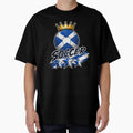 Vintage Scotland flag Crowned Soccer Ball by QuiteOrbit