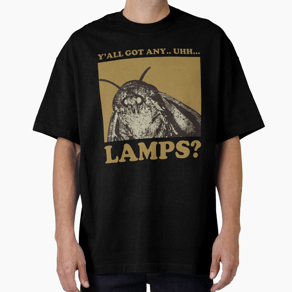Y’all Got Any Uhh Lamps Moth by notajojosfan