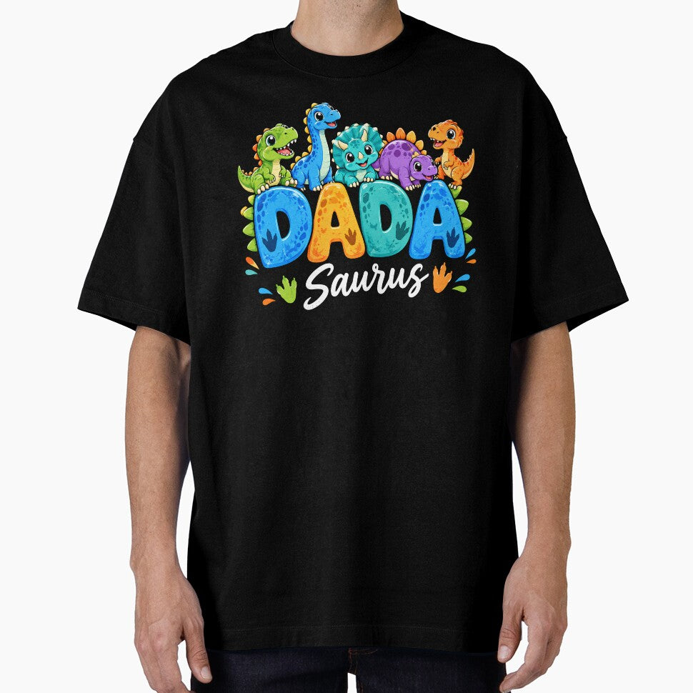 Dadasaurus Cute Dinosaur Squad Family Dad by Artbyrome