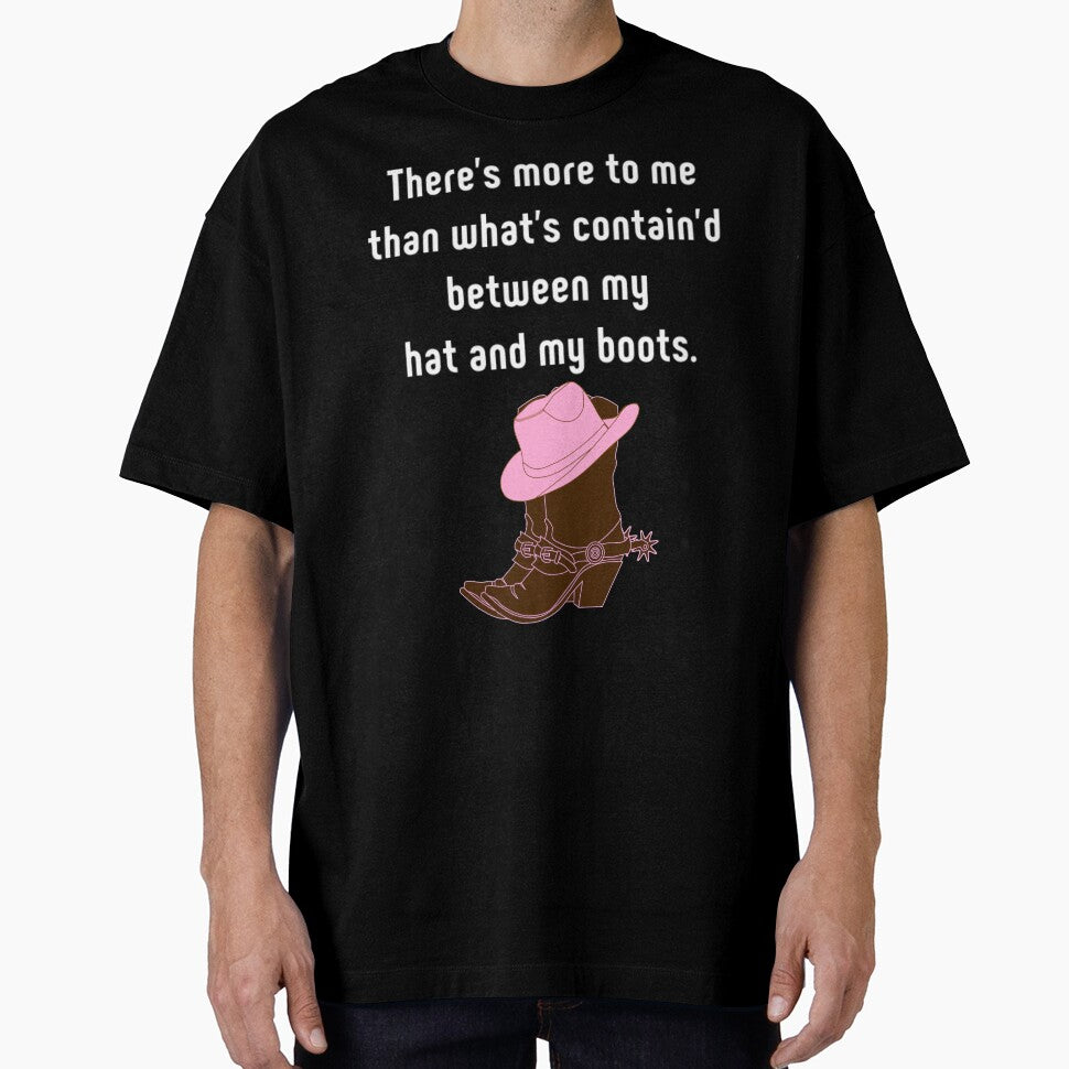 There's more to me than what's contain'd between my hat and my boots, Walt Whitman by enigma3a