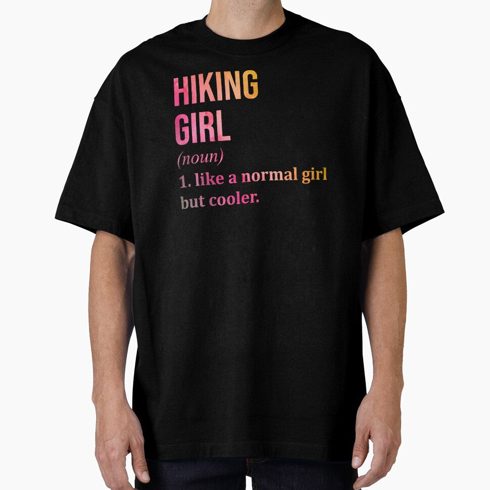 Hiking Girl Definition in Watercolor by XCIV
