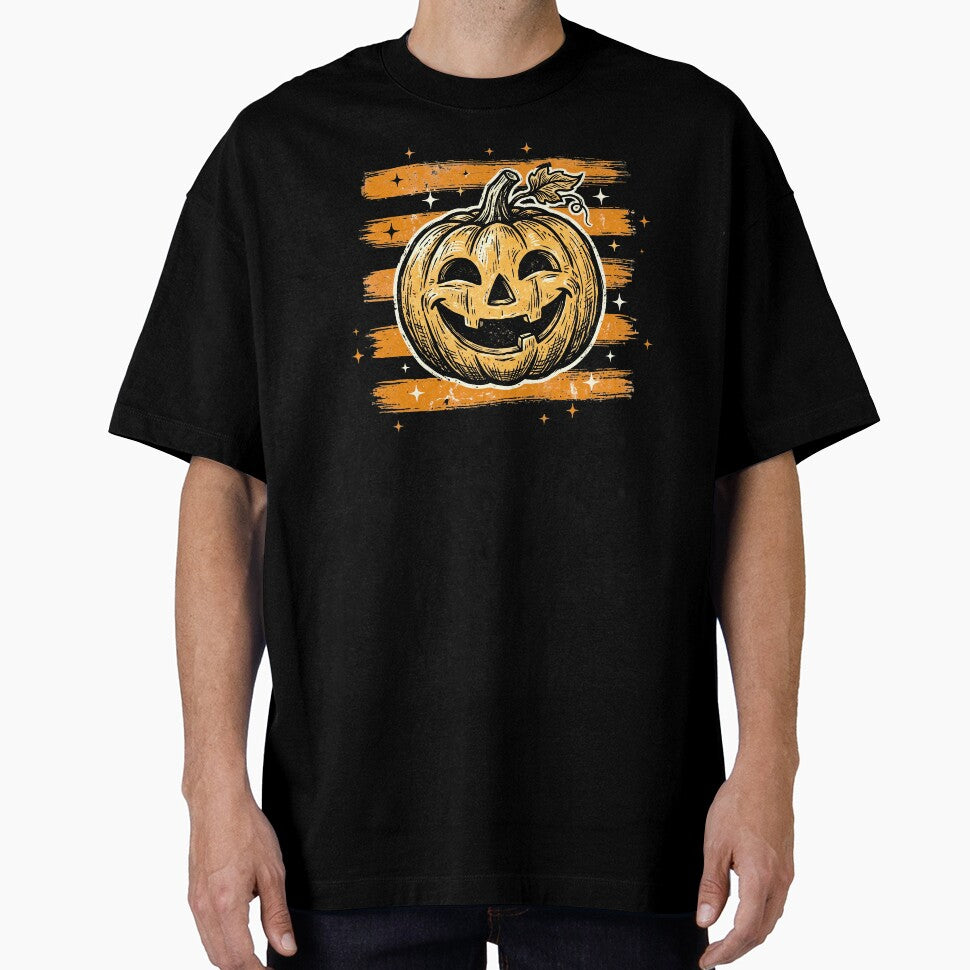 spooky Halloween  Vintage Jack-o' lantern by Steele-Art