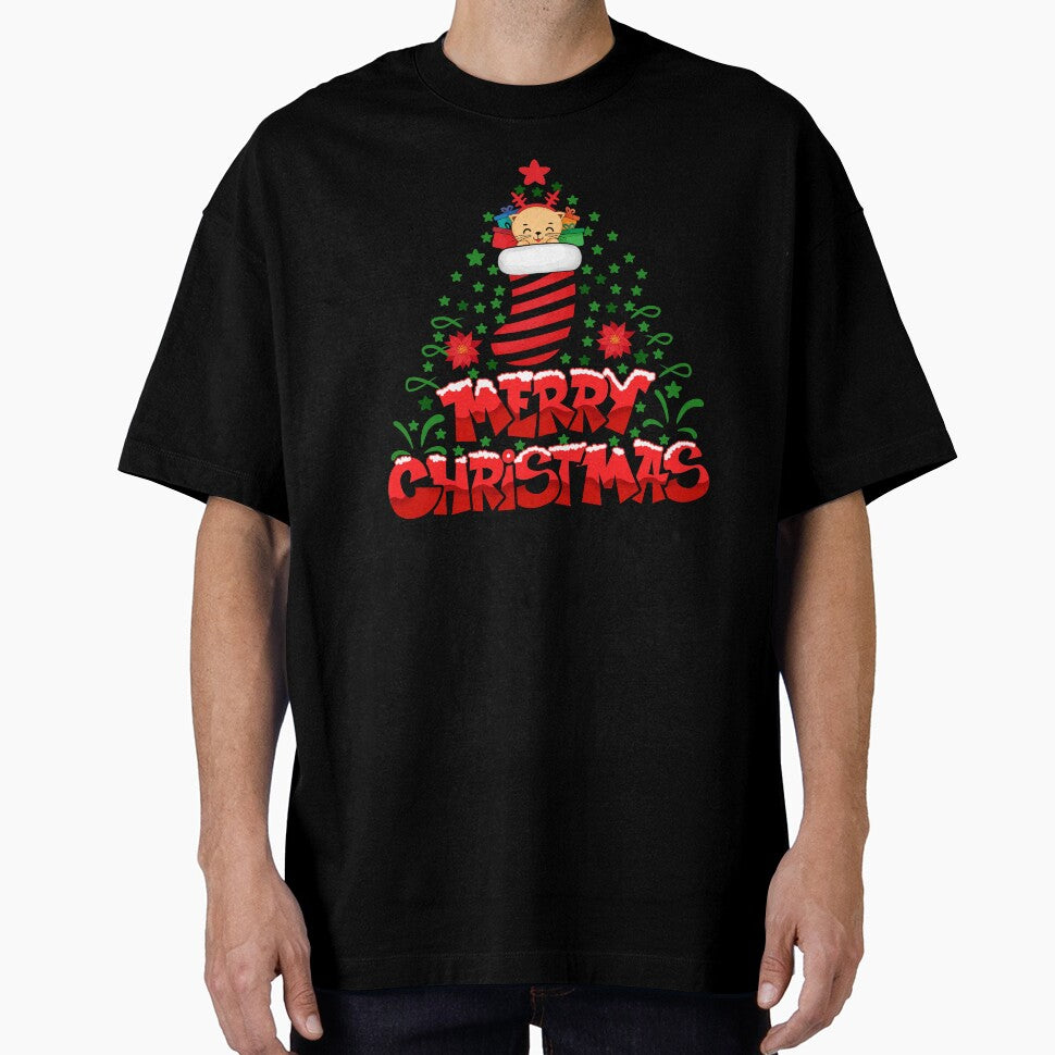 Merry Christmas Cat Funny by MisPuHoney
