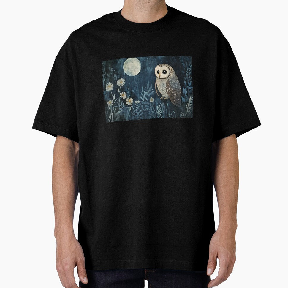 Magical Cottagecore: Moonlit Owl Garden by bapupa