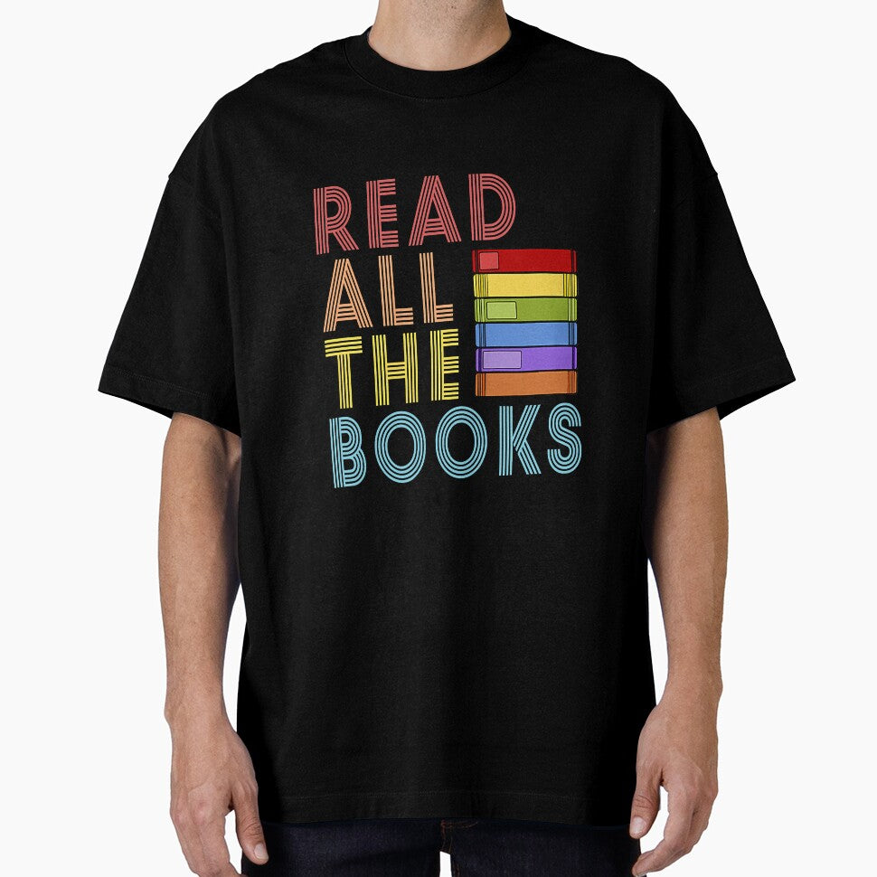 Read All The Books Retro Bookish by YesterDayCheck