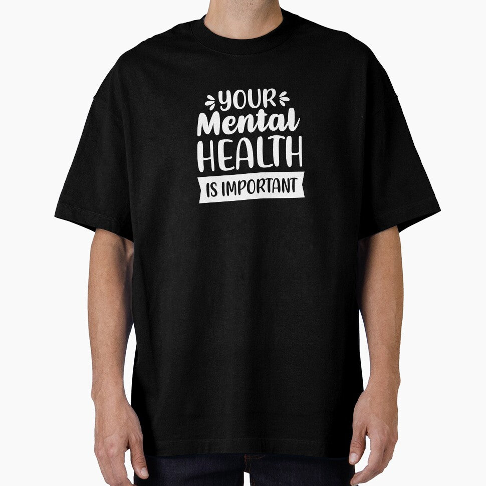 Your Mental Health Is Important (White/Orange BG) by FilipeFerreira