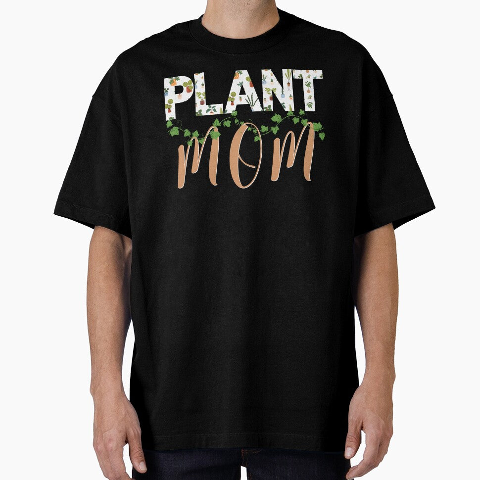 Plant Mom, Lady, Mama  - Houseplant Lover - Light Brown Colorway by emoney14