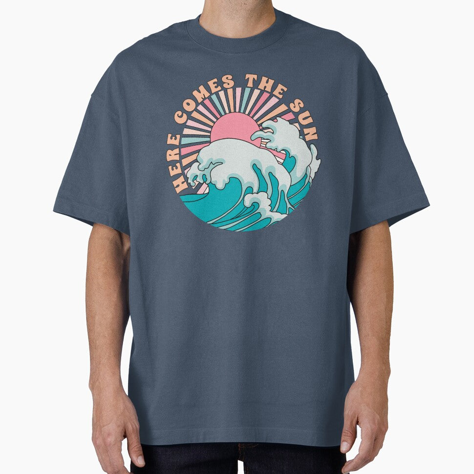 Here Comes the Sun - Retro Wave design by print-wonders