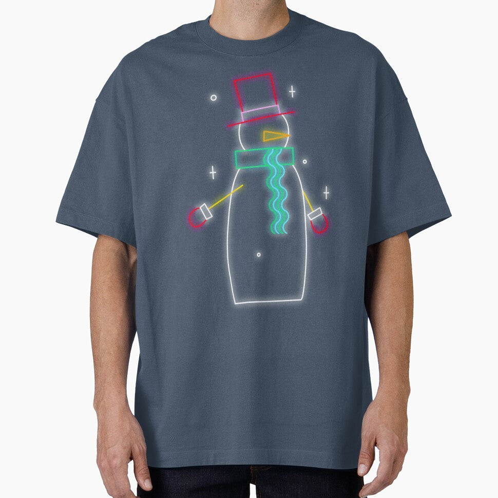 Hight quality Neon design for snowman ⛄ or gift for your snowfriends that love winter by Wallggo