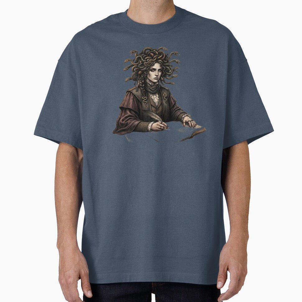 Gothic Medusa Scholar Dark Academia Mythology by Artsformore