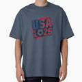 USA 2026 Soccer Football Vintage Retro Flag by PACS0011