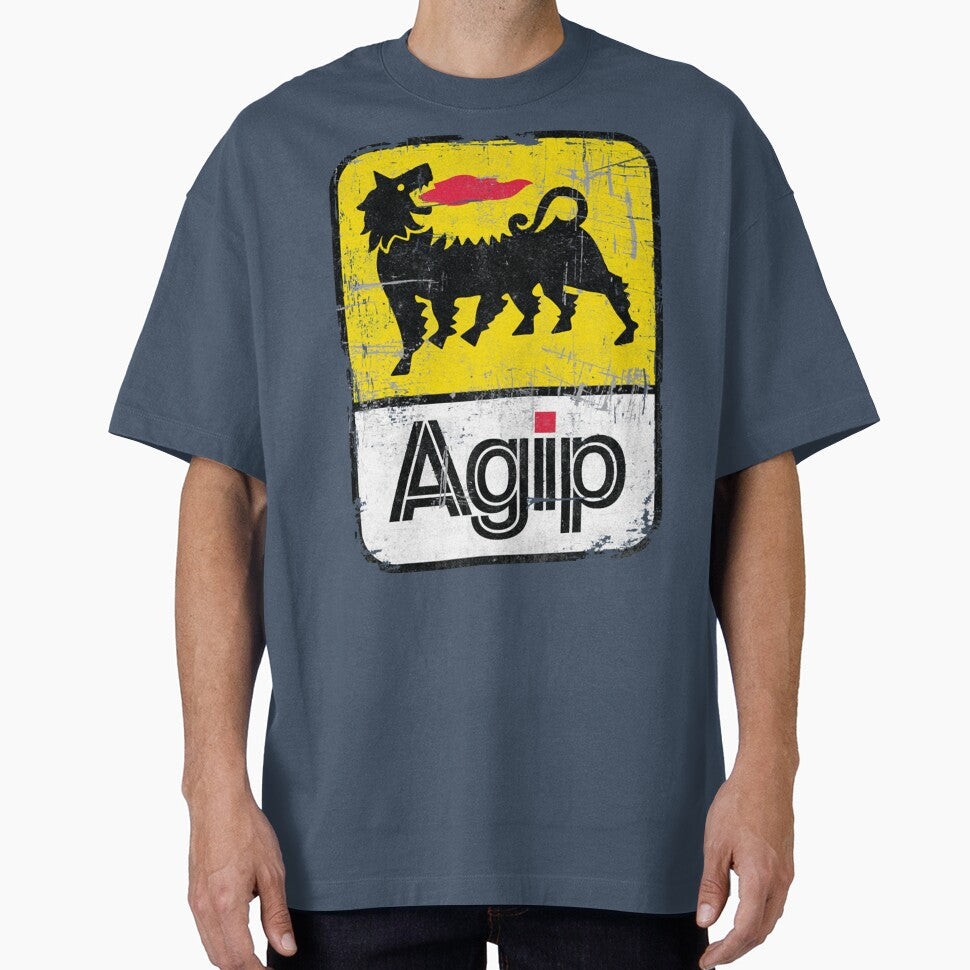 AGIP Lubricants1968 – 1998 Distressed version Vintage by STORE-2021