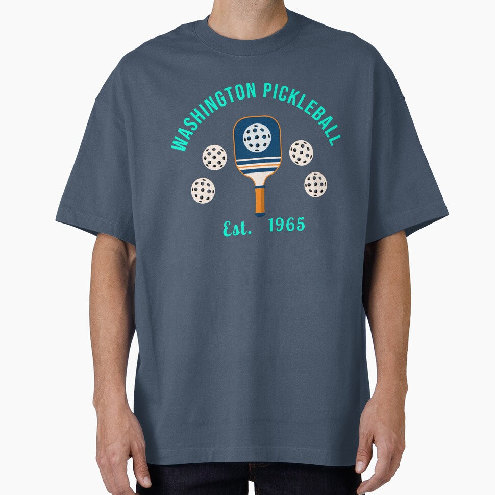 Washington Pickleball Club - Vintage Pickleball Club Apparel by GTApparelStore