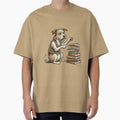 Scholarly Dark Academia: Dorm Room Debater Dog by bapupa