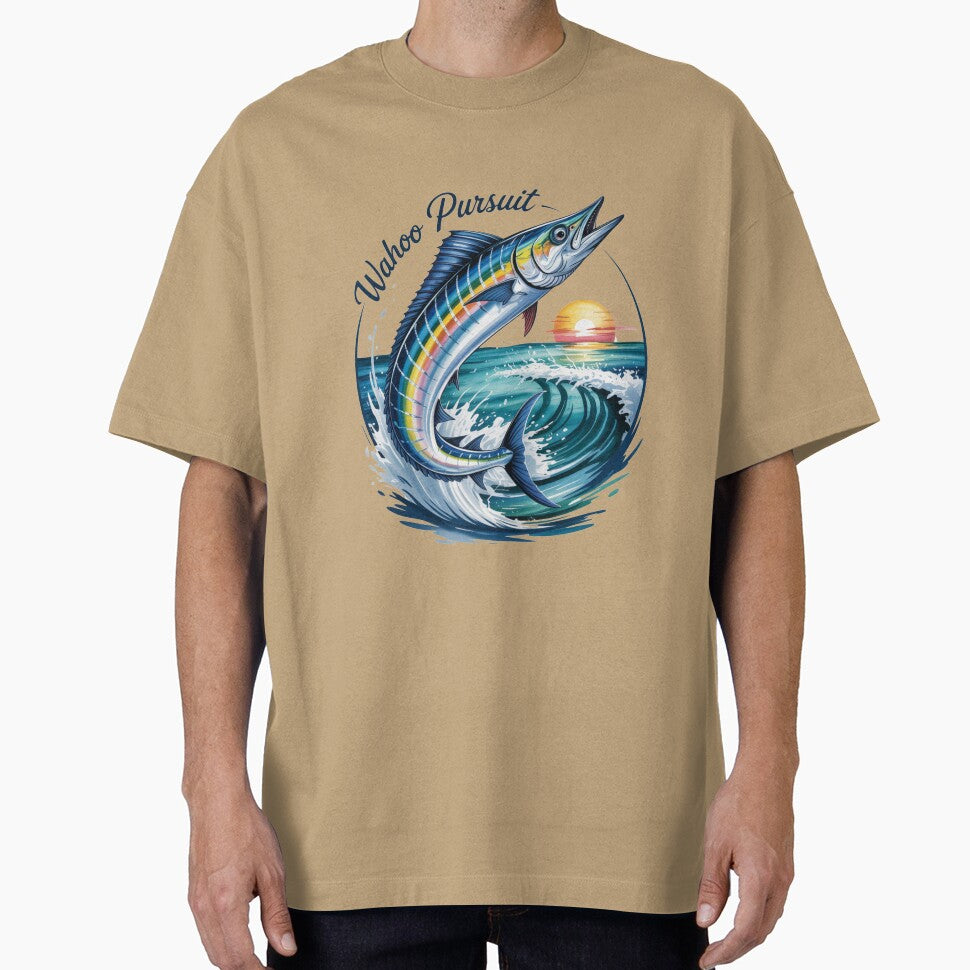 Wahoo Pursuit: Ocean Speed at Dawn by FusiTink