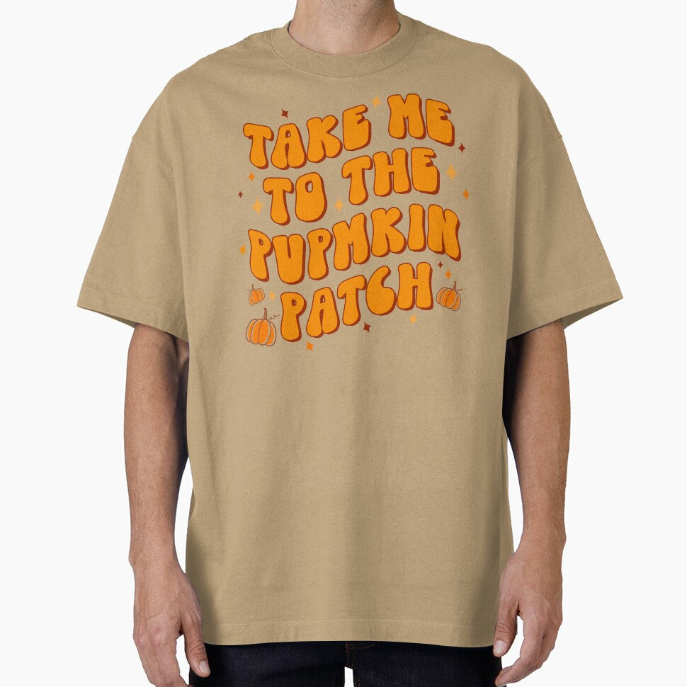 Groovy Take Me To The Pumpkin Patch Aesthetic Fall Graphic by TammyWilsoni