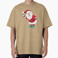 Santa With Hot Cocoa & Fuzzy Socks by designforum1968