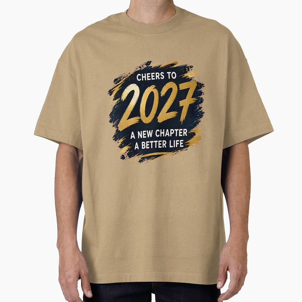 Cheers to 2027 New Chapter T-Shirt by DealNest