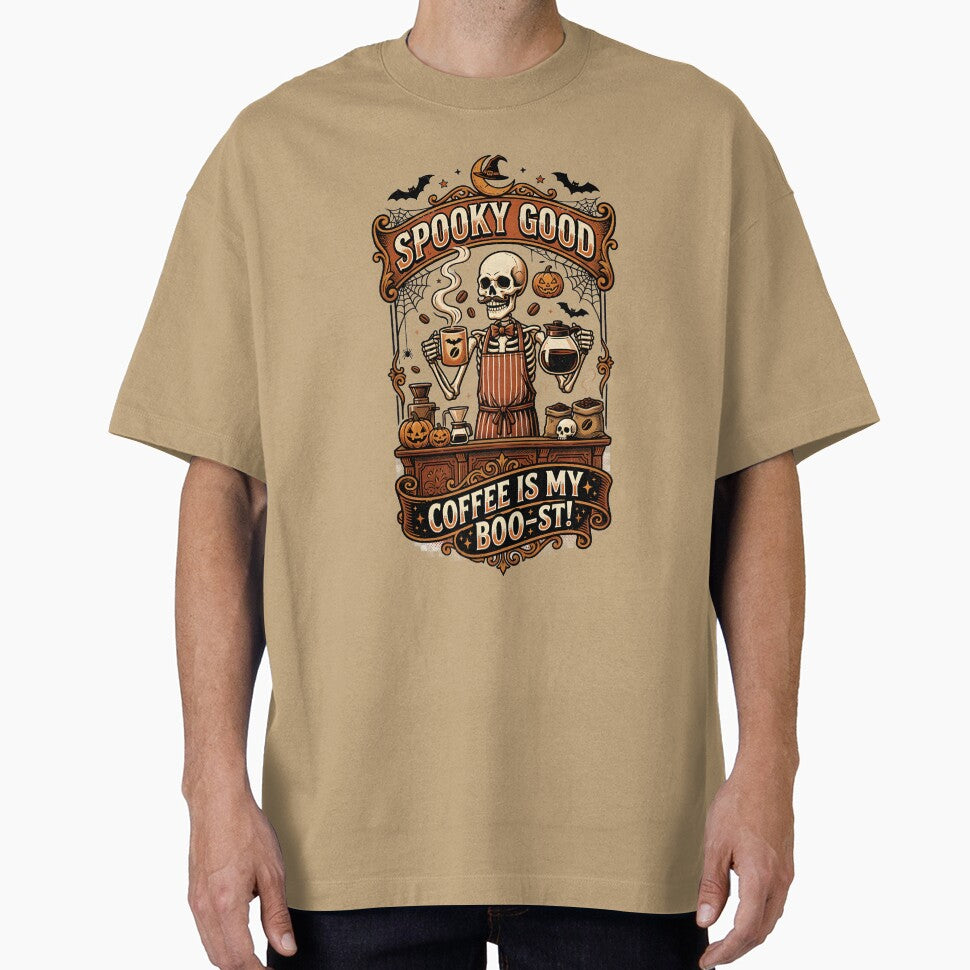 Coffee is my boo-st! - Halloween for baristas and coffee lovers by ParadoxParadox