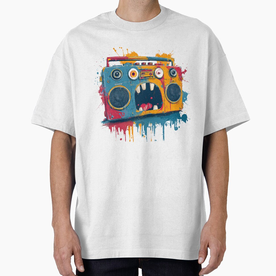 Sonic Scream – Monster Boombox Graffiti Explosion by Alphakenon