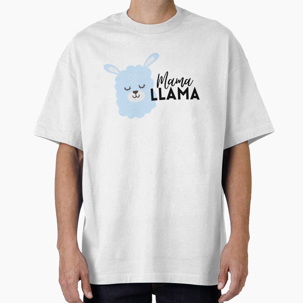 Mama Llama Blue Design by saminsecondary
