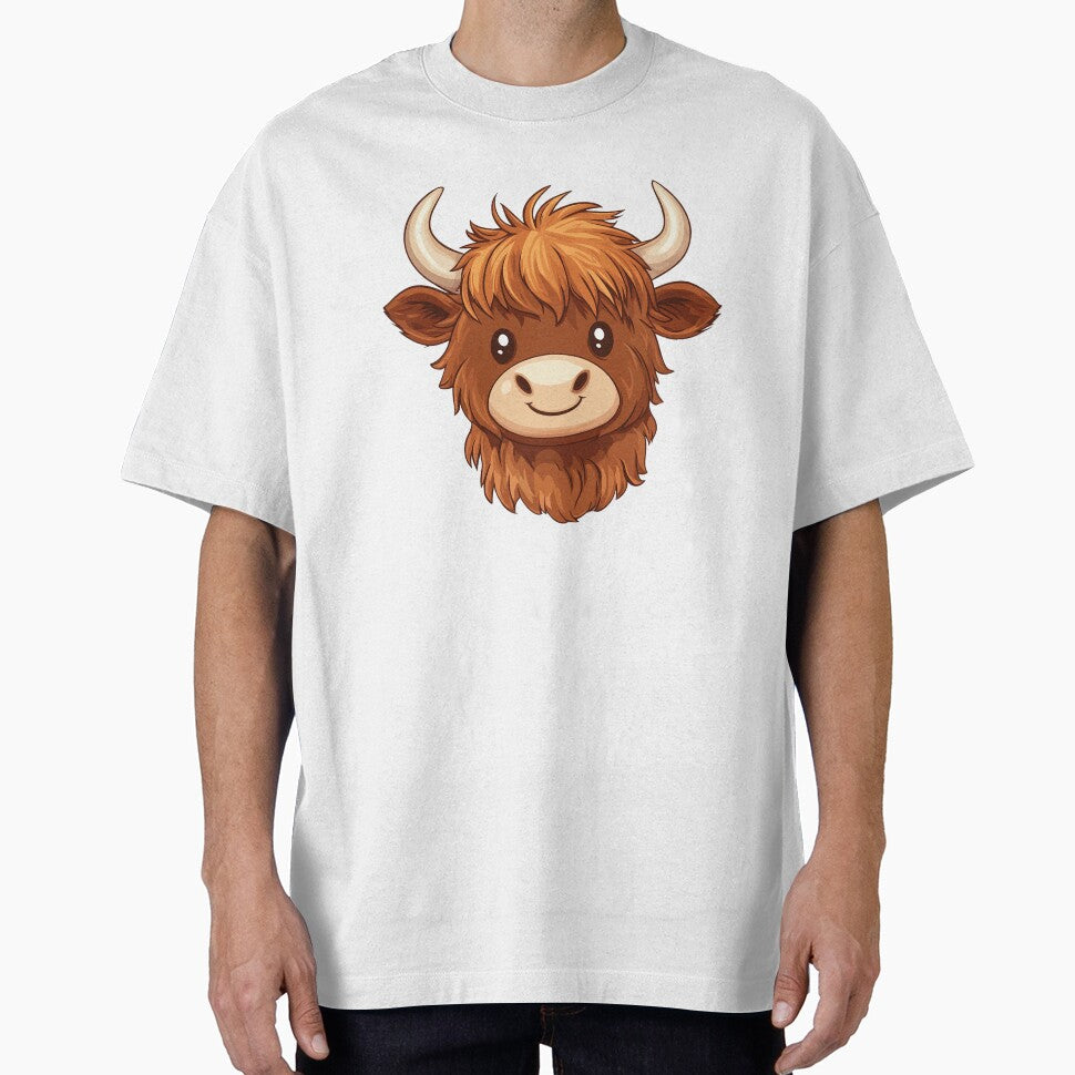 Highland cow by Line Designs By Duck