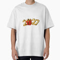 Happy New Year 2027 Gold Balloons with Red Gift by M.Store