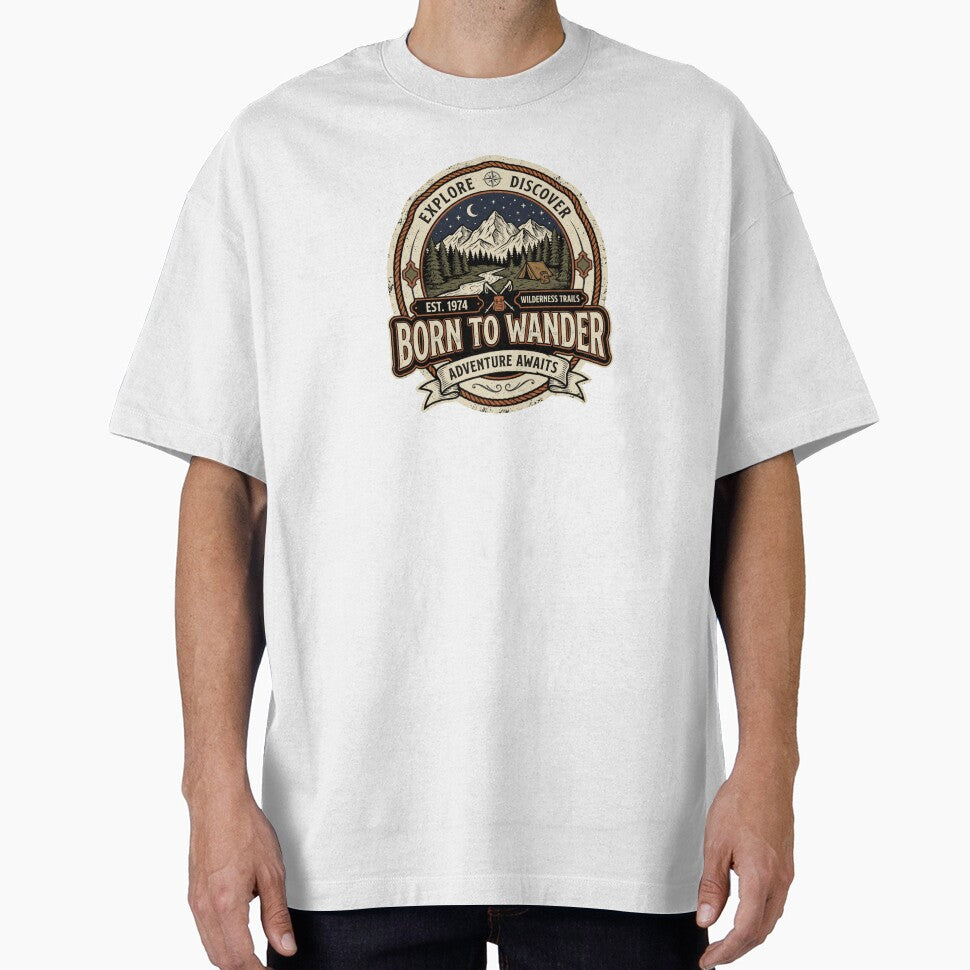 Born to Wander - Adventure Awaits by RetroTrailCo