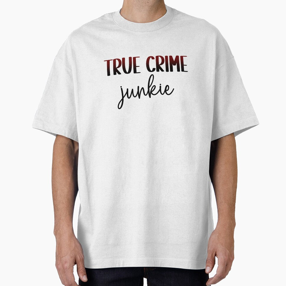 True Crime Junkie Ombré Red & Black Design by autumnallen15