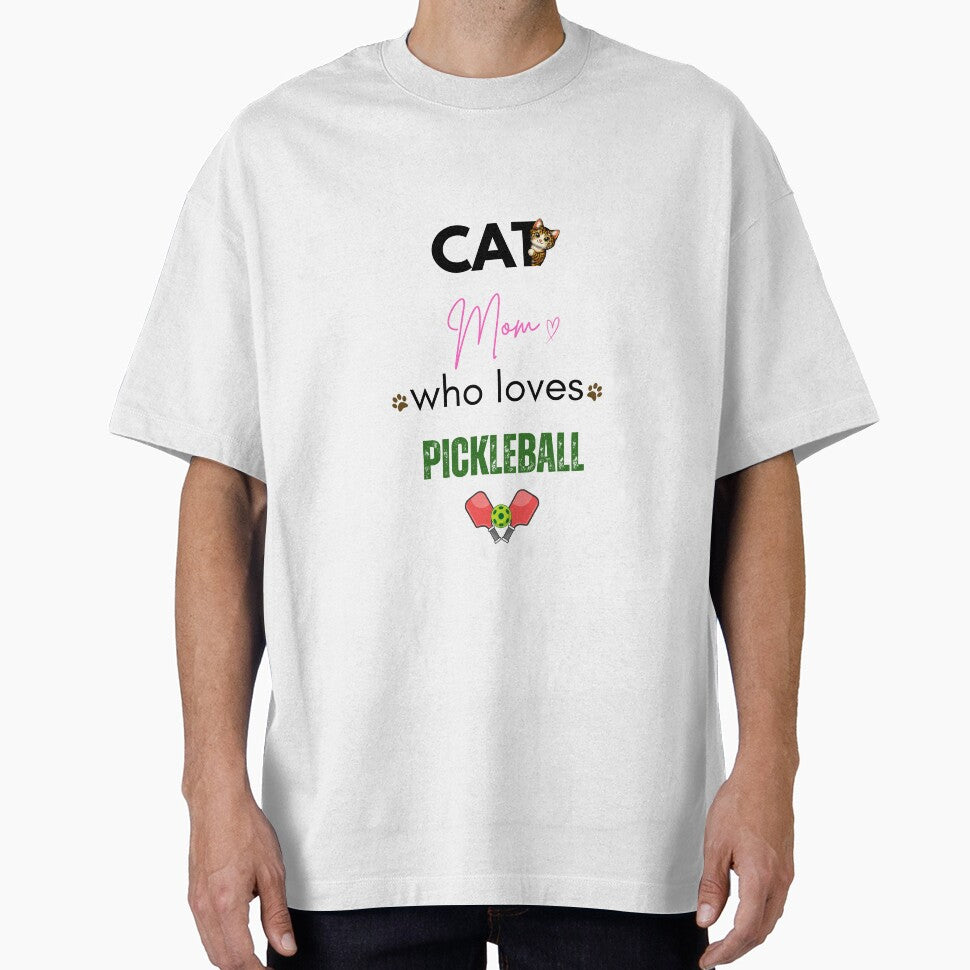 Cat Mom Who Loves Pickleball by PawFitt