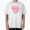 Sagittarius Pink Candy Heart Sweet Heart Cute by SlimyFish
