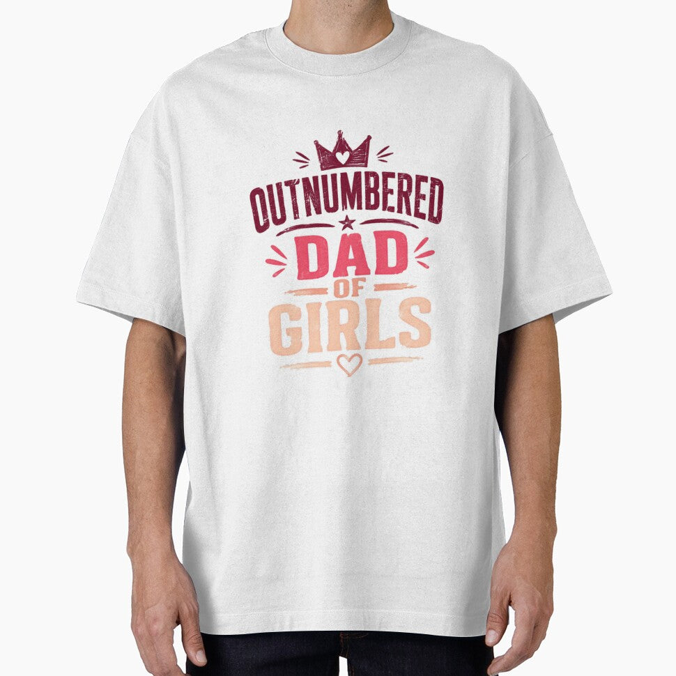 Outnumbered Dad Of Girls Father Daughters Parenthood by RetroMini2026
