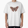 Floral Moth Cherry Blossom Dark Art by MossMirrorArt