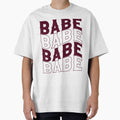 Nashville Bachelorette Party Babe Burgundy Wine Gift for Bridesmaid by mysticblvd