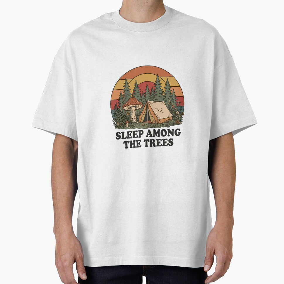 Vintage Camping Tent Outdoor Adventure Art by SHOP-Corner