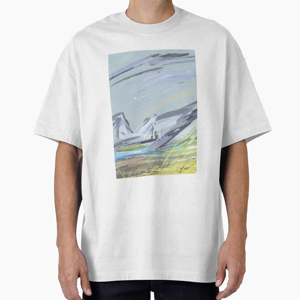 Abstract Mountain Valley by CreationsByBear