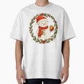 Cute Snowman Hot Cocoa Gingerbread Christmas Winter by varin-studio