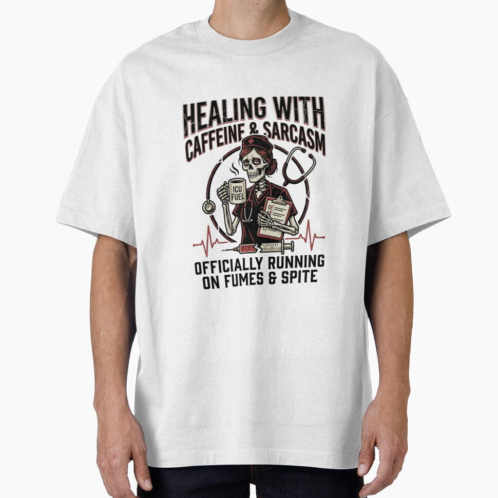 Nurse Dark Humor - Funny Nurse Life Caffeine Chaos Medical Worker Gift by Dlvznbm