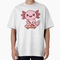 Axolotl Sushi Cute Kawaii Japanese Food by DofinaSur