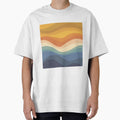 retro sunset pattern by printguys