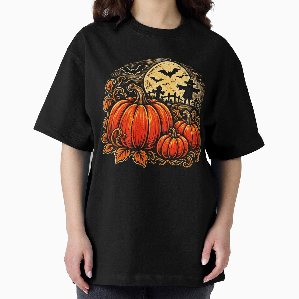 Spooky Pumpkin Patch Halloween Design by StyleBloomes