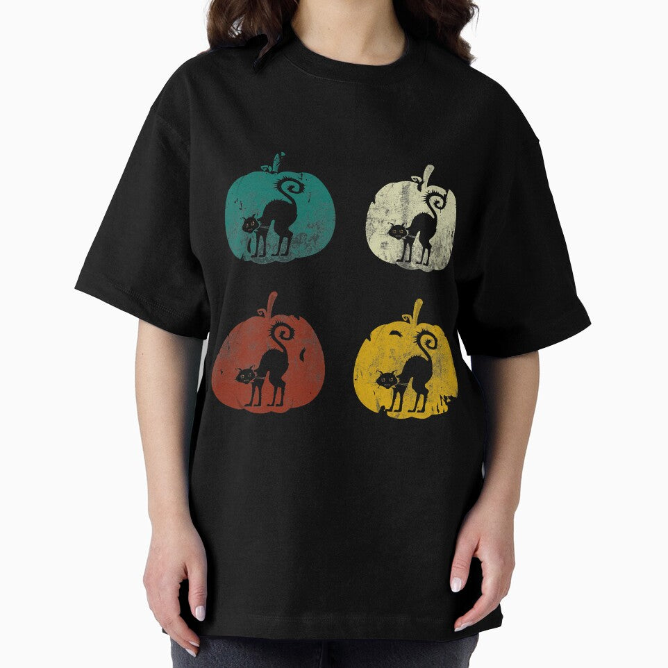 Retro Vintage Halloween Scary Black by unassertive19