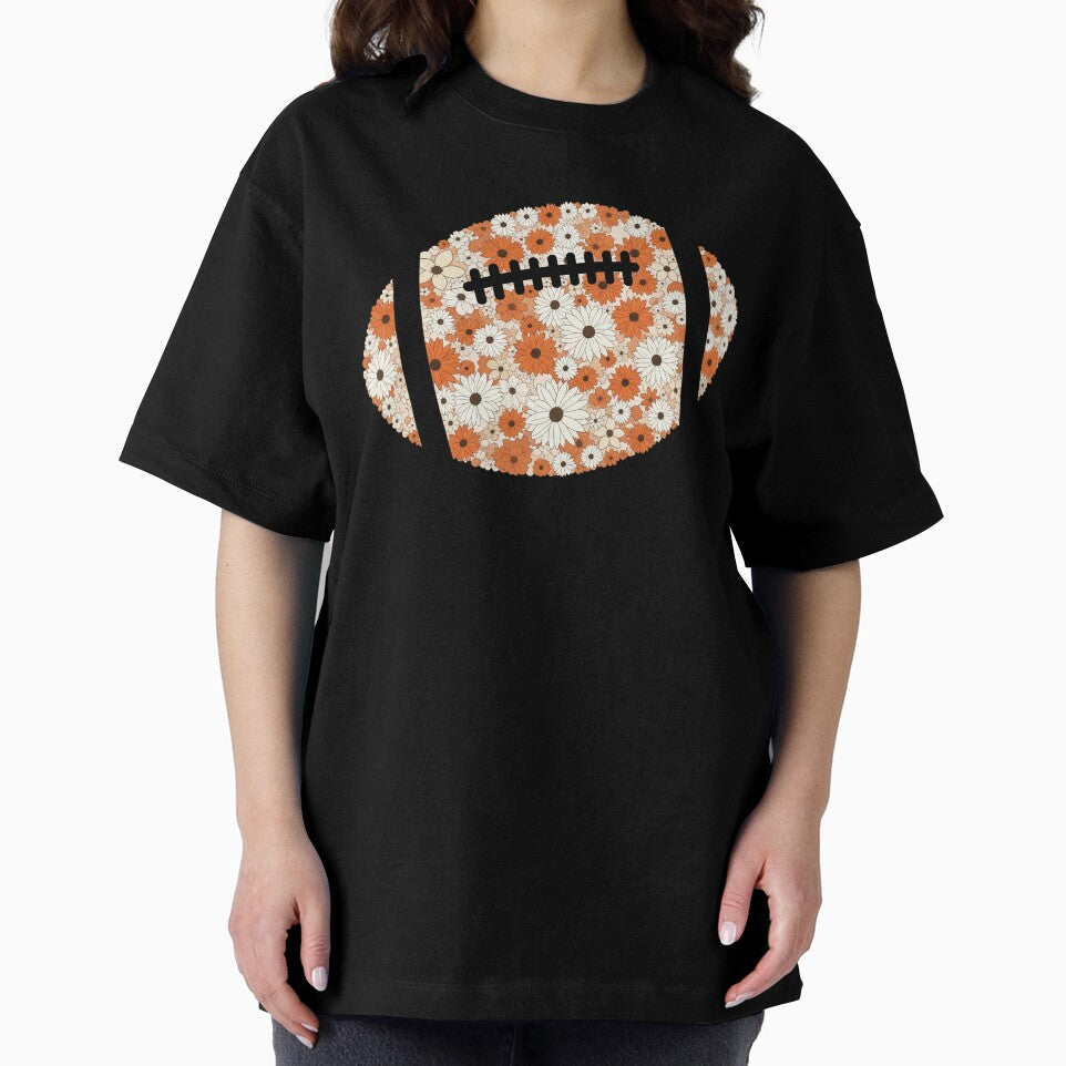 Floral Fall Football by DeafPigeonDesigns